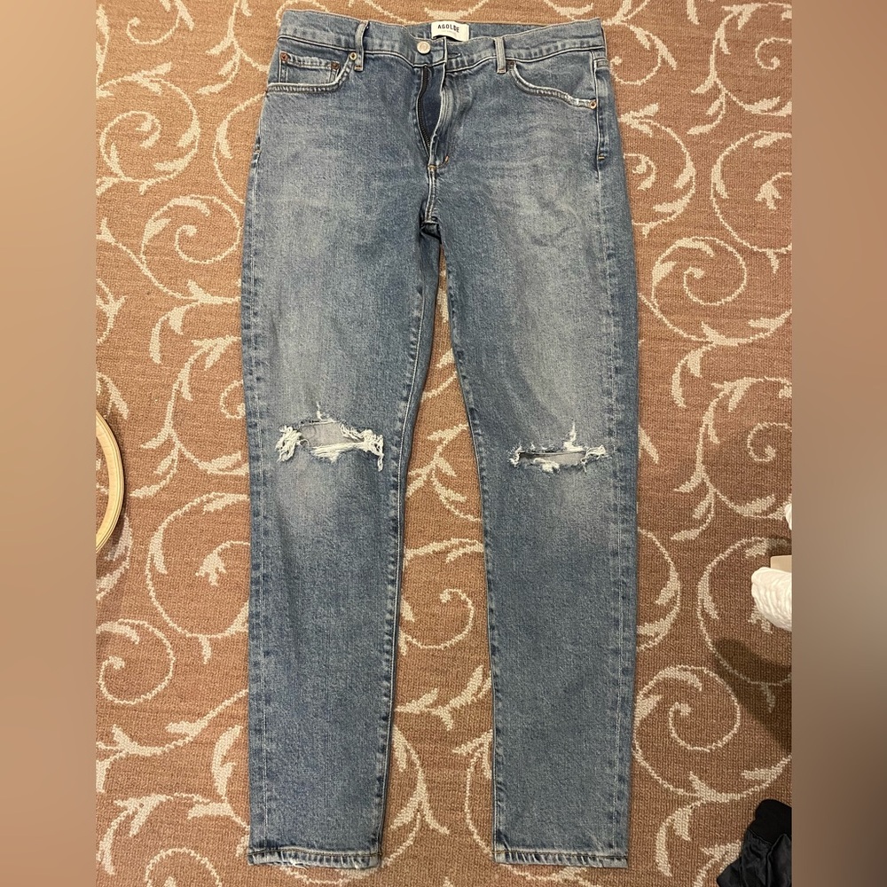 AGOLDE size 30 Sophie high rise skinny jeans